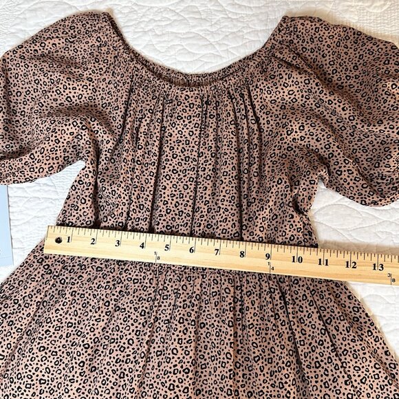 Girls' Short Sleeve Woven Dress - Cat & Jack S 6/7 - Picture 6 of 9